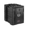 VEVOR Insulated Food Pan Carrier, 82 Qt Hot Box for Catering, LLDPE Food Box Carrier w/ Double Buckles, Front Loading Food Warmer w/ Handles