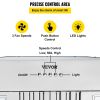 VEVOR Insert Range Hood, 800CFM 3-Speed, 30 Inch Stainless Steel Built-in Kitchen Vent with Push Button Control LED Lights Baffle Filters